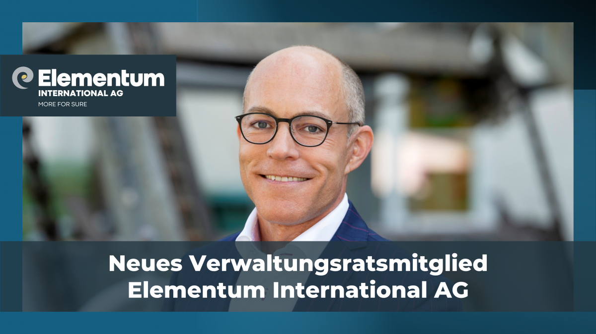 Mit Weitblick und Stärke in die Zukunft: Reto Spring verstärkt den Verwaltungsrat der Elementum International AG mit Schweizer Exzellenz